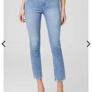 PAIGE Light Blue Ankle Jeans